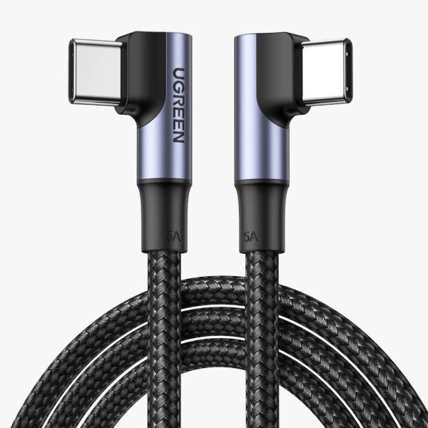 UGREEN CABLE TIPO C/TIPO C 100W DOBLADO/ DOBLADO