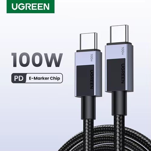 UGREEN CABLE TIPO C/ TIPO C 100W RECTO/ RECTO 1M 3M