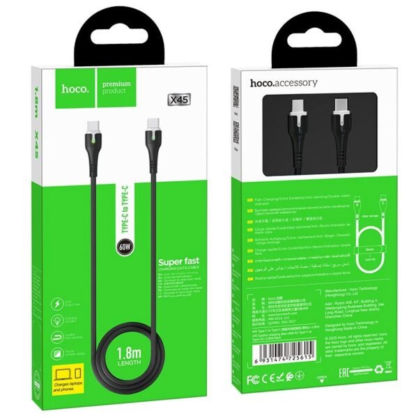 HOCO CABLE TIPO C/C 60W