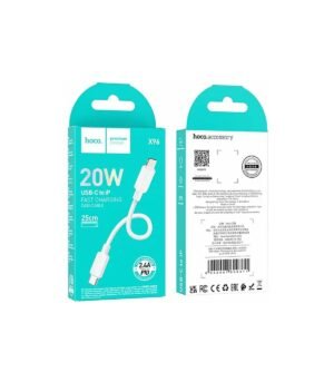 HOCO CABLE TIPO C/LIGHTNING 25CM