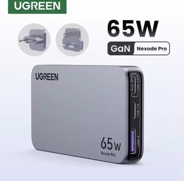 UGREEN CARGADOR NEXODE PRO 65W DELGADO