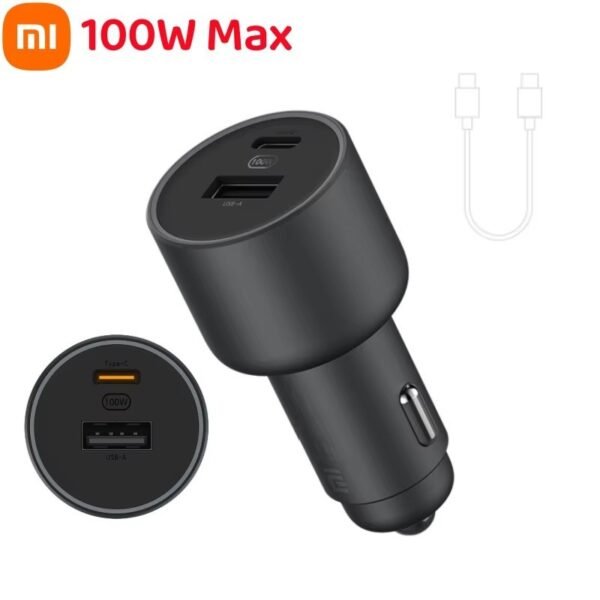 XIAOMI CARGADOR PARA AUTO 100W