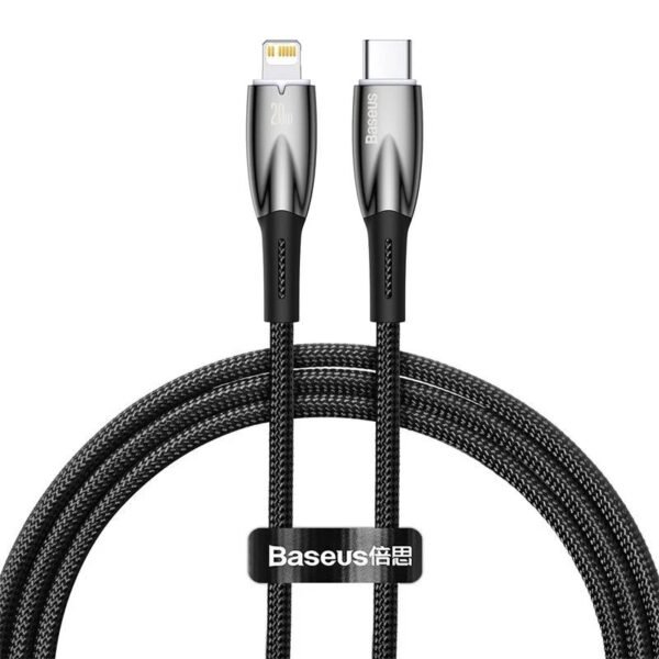 BASEUS CABLE TIPO C/ LIGHTNING TRENZADO