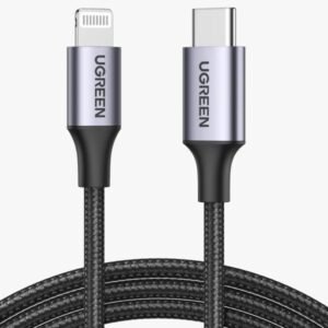 UGREEN CABLE TIPO C/ LIGHTNING TRENZADO