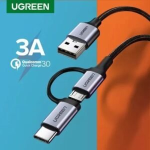UGREEN CABLE USB A/ TIPO C Y MICRO USB