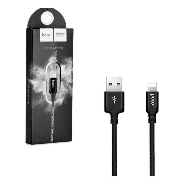 HOCO CABLE USB A/ LIGHTNING