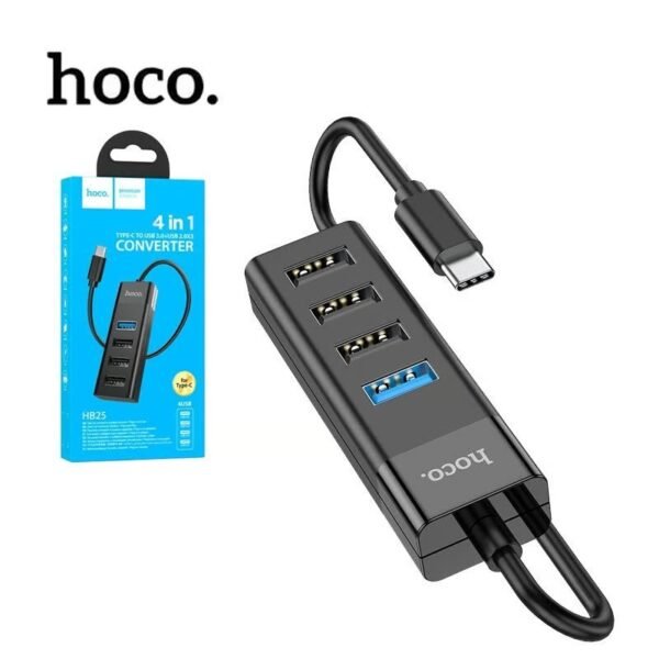HOCO HUB TIPO C 4 EN 1