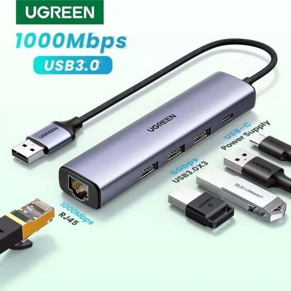 UGREEN USB A 5 EN 1