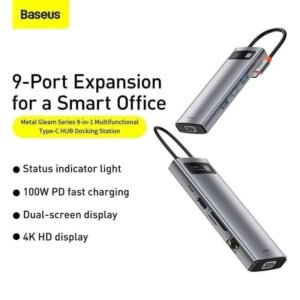 BASEUS HUB TIPO C 9 EN 1