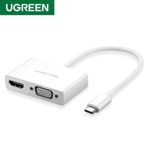 UGREEN ADAPTADOR TIPO C/ HDMI/VGA