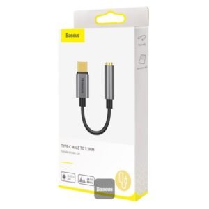 BASEUS ADAPTADOR TIPO C/ AUX