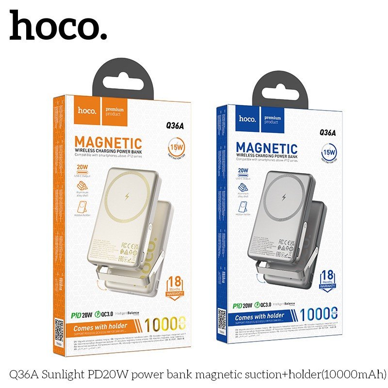 HOCO POWERBANK MAGSAFE MAGNETICO 10MIL MAH REMATE