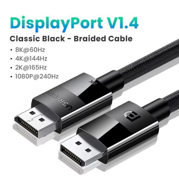 UGREEN CABLE DISPLAYPORT 1.4 8K