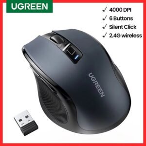 UGREEN MOUSE INALAMBRICO ERGONOMICO