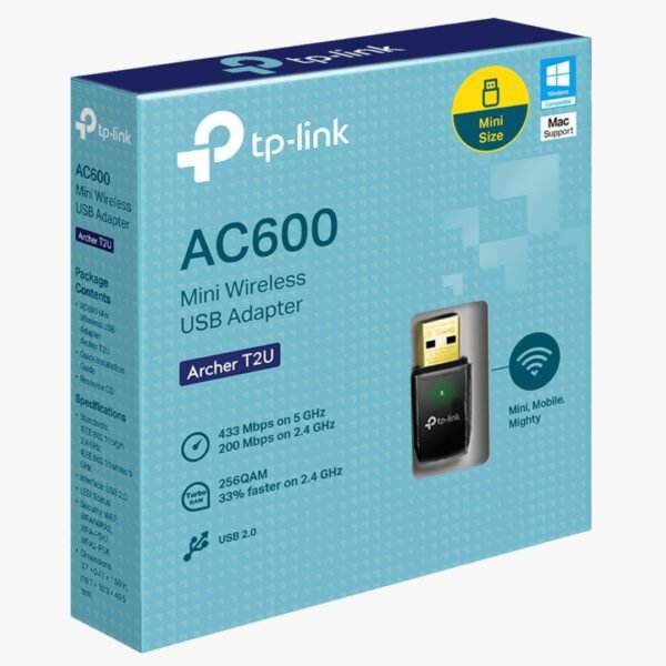 TP LINK ADAPTADOR WIFI DOBLE BANDA PARA COMPUTADORA