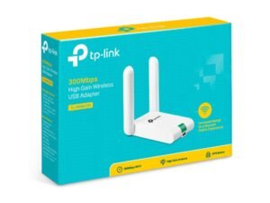 TP LINK ADAPTADOR WIFI PARA COMPUTADORA CON ANTENAS