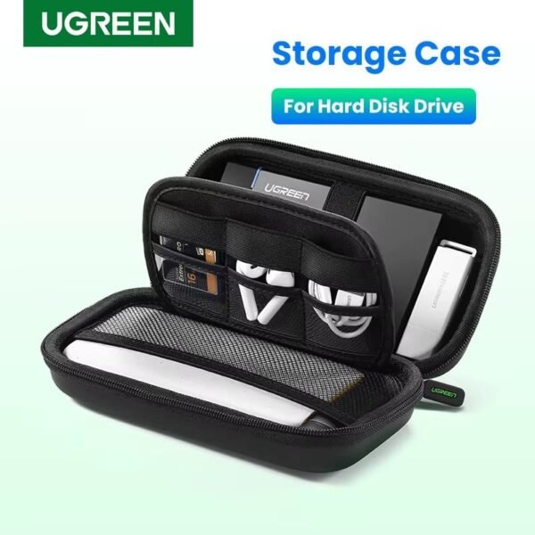 UGREEN ESTUCHE PARA DISCO DURO Y ACCESORIOS