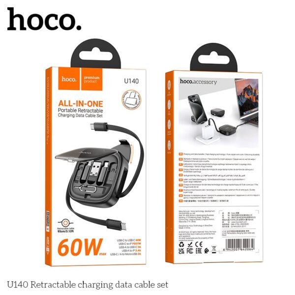 HOCO ESTUCHE CON ACCESORIOS Y CABLE