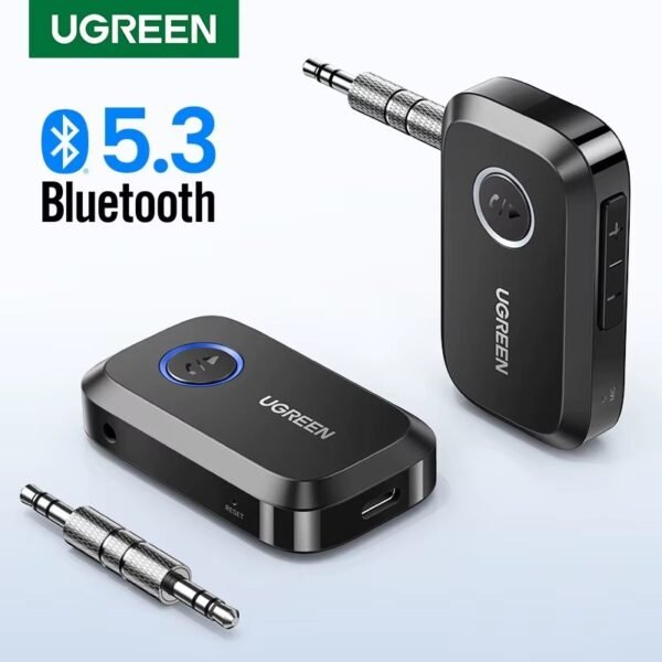 UGREEN RECEPTOR BLUETOOTH 5.3 RECARGABLE