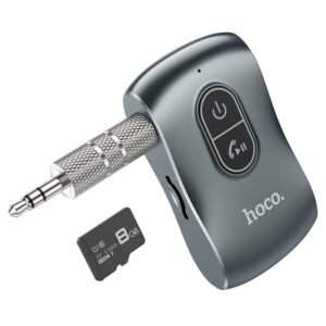 HOCO RECEPTOR BLUETOOTH 5.0 RECARGABLE CON MICRO SD