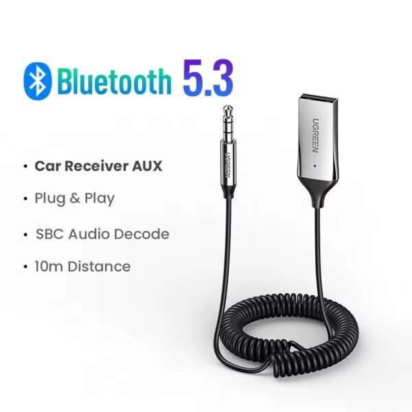 UGREEN RECEPTOR BLUETOOTH ENERGIZADO VERSION 2