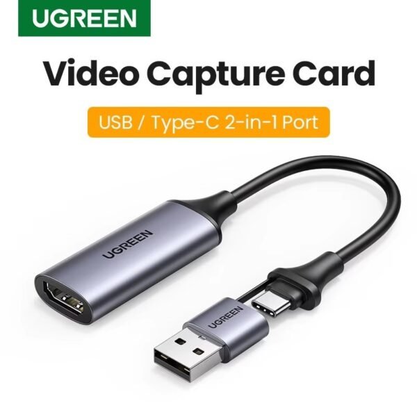 UGREEN CAPTURADOR DE VIDEO