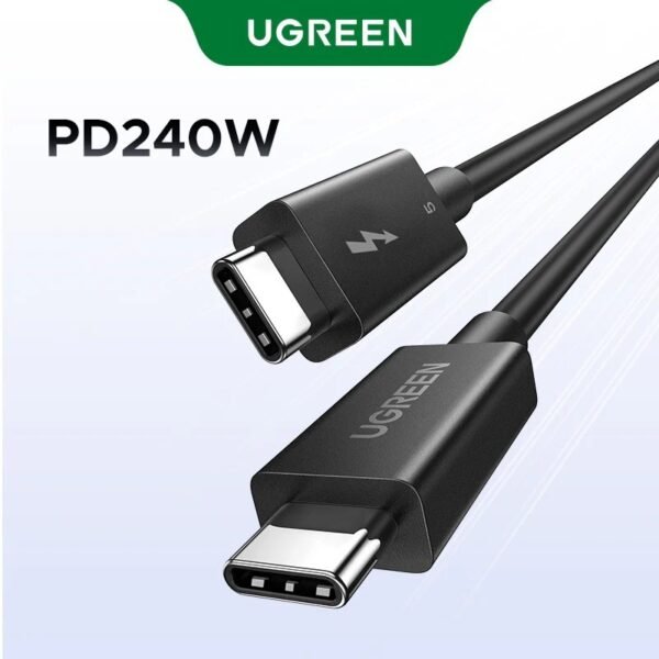 UGREEN CABLE THUNDERBOLT 5 TIPO C 120gbps 240w 16k