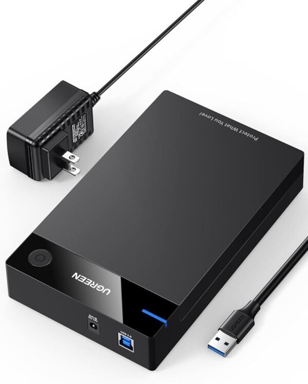 UGREEN RACK PARA DISCO DURO 2.5" Y 3.5" ENERGIZADO