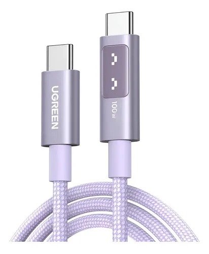 UGREEN CABLE TIPO C/ TIPO C 100W RECTO/RECTO ROBOT 1M 2M 3M
