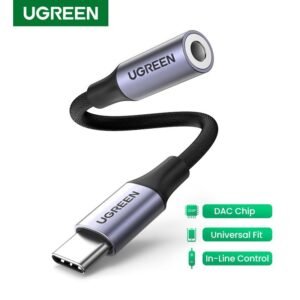 UGREEN ADAPTADOR TIPO C/ AUX DAC