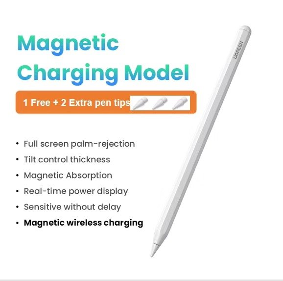 UGREEN PENCIL PARA IPAD CARGA INALAMBRICA