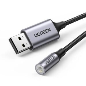 UGREEN ADAPTADOR USB/ AUX 25CM