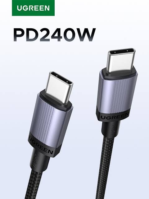 UGREEN CABLE TIPO C/C 240W 1M