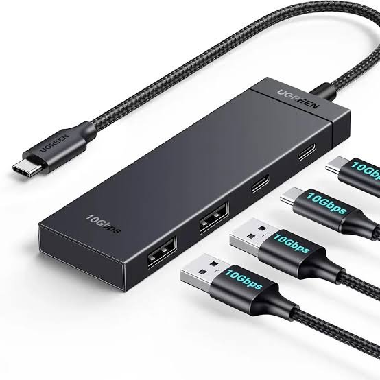 UGREEN HUB TIPO C 4 EN 1