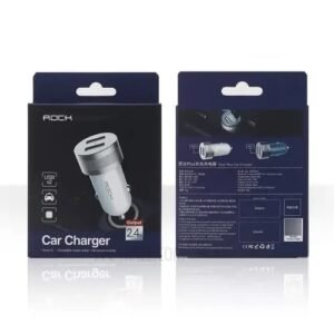 Rock cargador para auto 2.4A remate