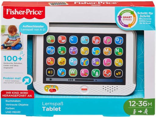 FISHER PRICE TABLET CON SONIDO Y LUCES JUGUETE
