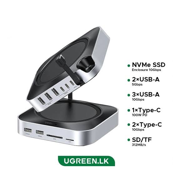 UGREEN HUB TIPO C 11 EN 1 PARA MAC MINI